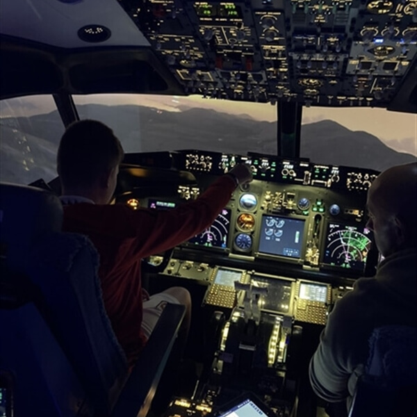 Customer Photo of 737 Simulator Doncaster
